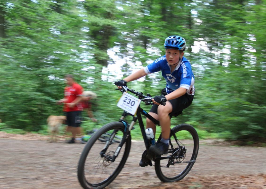 Kinder MTBRennen Tharandter Waldcup SV Elbland Coswig